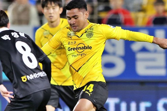 Bek Jeonnam Dragons, Asnawi Mangkualam.