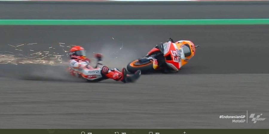 Gara-gara Insiden di Mandalika Karier Marc Marquez Diprediksi Bakalan Tamat