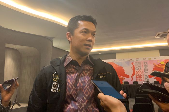 Mantan pemain bulu tangkis nasional, Taufik Hidayat.