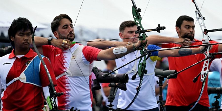 Hasil Panahan Olimpiade Paris 2024 - Arif Dwi Pangestu Goyah, Posisi 1 Milik Juara Dunia yang Jadi Bulan-bulanan Wakil Indonesia