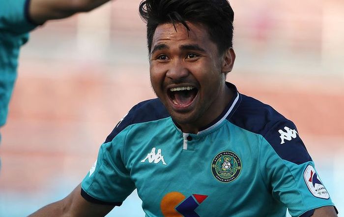 Asnawi Mangkualam menyumbangkan assist ketika Ansan Greeners menghadapi Daejeon Citizen di Liga Korea 2, Sabtu (24/4/2021).