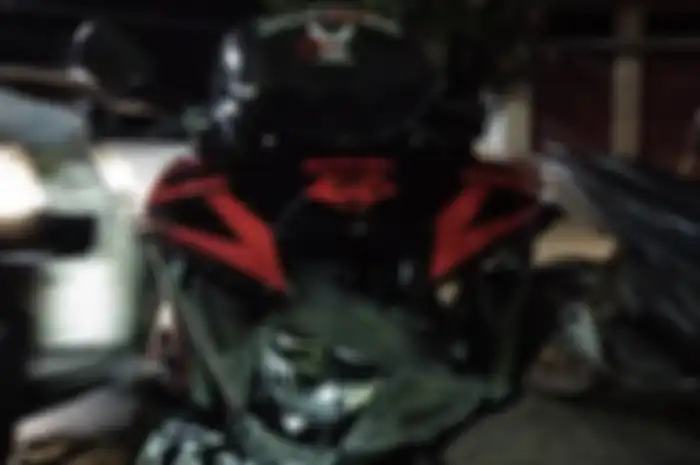 GSX-R150 korban tabrak lari balap liar gak keruan tampangnya