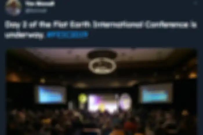 Suasana Flat Earth International Conference 2019