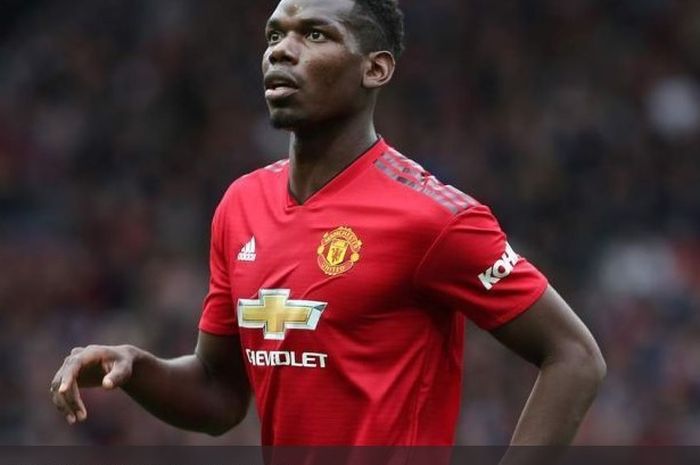 Pemain tengah Manchester United, Paul Pogba.