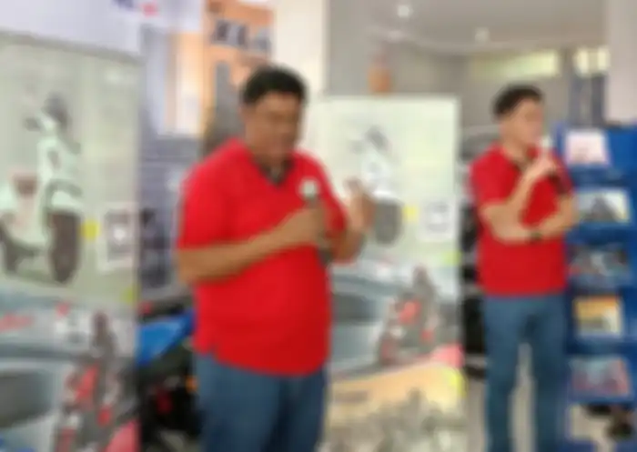Dealer baru TVS di Medan ini punya fasilitas meliputi (3S) Sales, Sparepart dan Service.