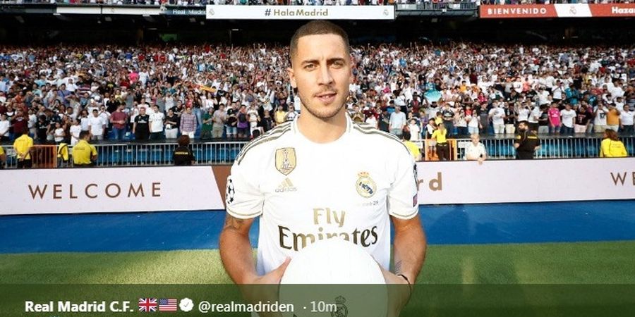 Peran Eden Hazard di Real Madrid Tak Akan Sepenting di Chelsea