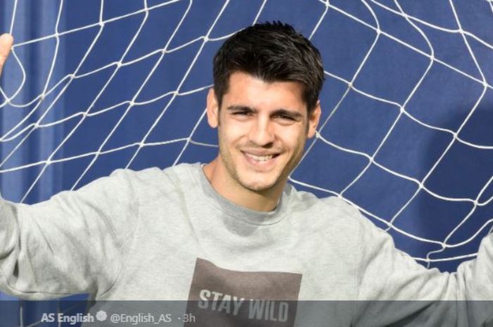 Penyerang Atletico Madrid, Alvaro Morata, mengaku sudah ingin bergabung dengan tim gemblengan Diego Simeone pada masa lalu.