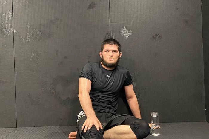 Juara bertahan UFC kelas ringan, Khabib Nurmagomedov.