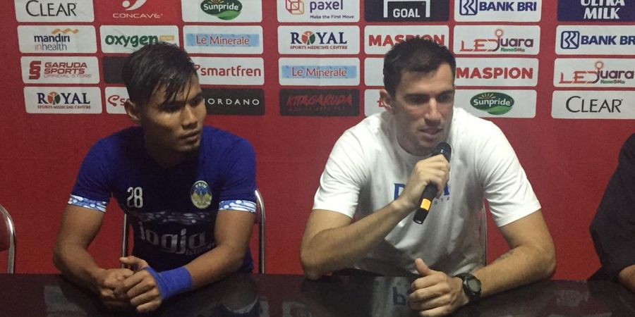 Vladimir Vujovic Pamit dari PSIM Yogyakarta