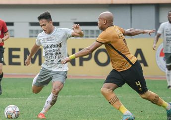 Hasil Liga 1 - Nadeo 'Dirampok' Gol Cepat, Bhayangkara FC Kalahkan Bali United di Kandang