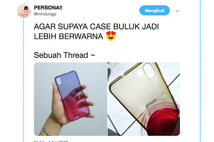 Tips yang dibagikan netizen untuk merubah case (1)