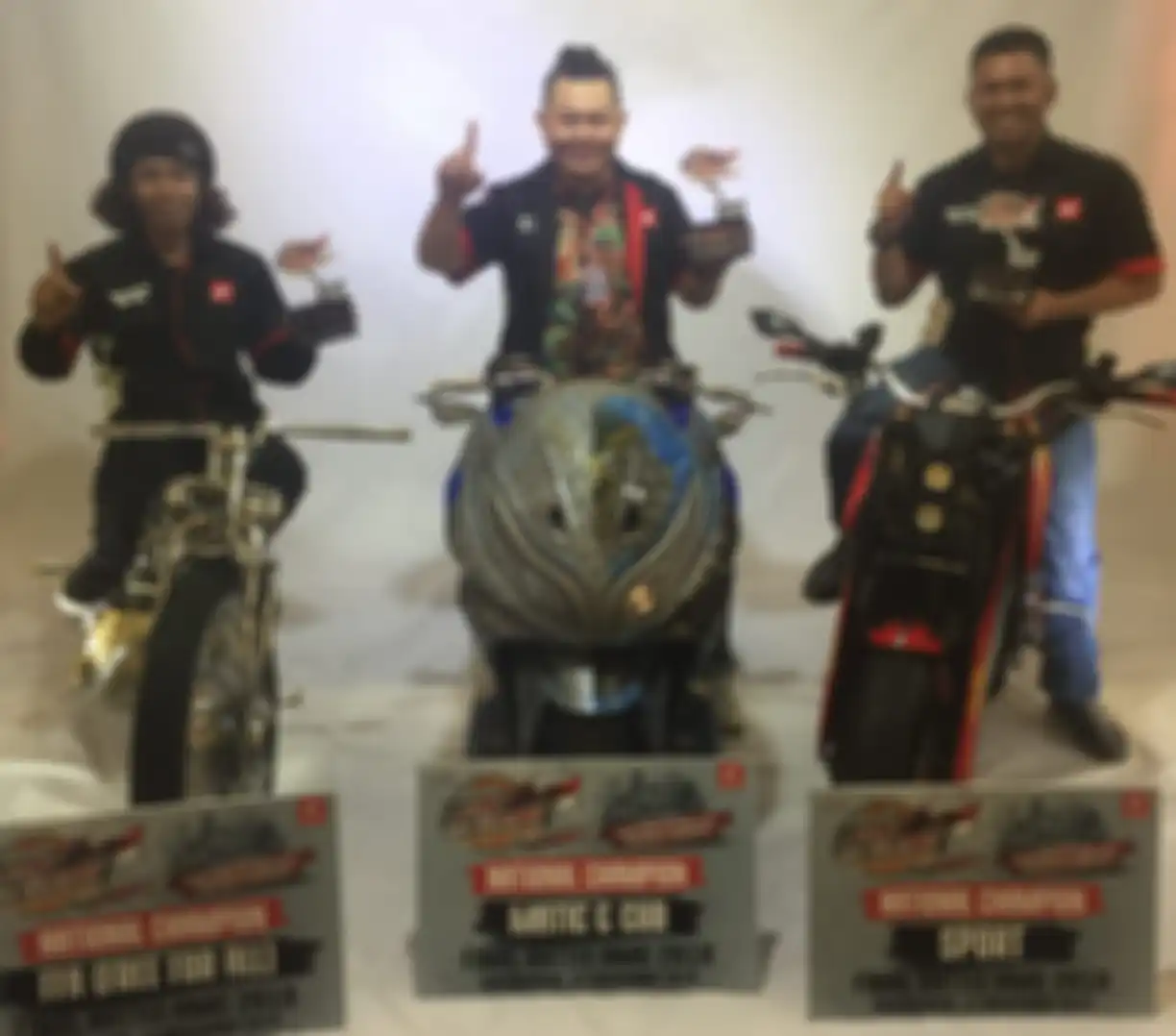 Para jawara HMC 2019 kelas Free For All (FFA) Matic & Cub dan Sport