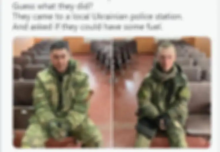 Punya Julukan Mentereng Sebagai Negara Militer Terkuat Ke-2 di Dunia, Tentara Rusia yang Tertangkap Berhasil Dipermalukan Tentara Ukraina dan Warga, Fotonya Tersebar di Media Sosial