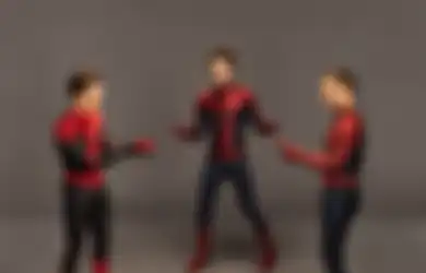 Kocak! Gini 3 Aktor Spider-Man: No Way Home Tiru Meme Saling Tunjuk