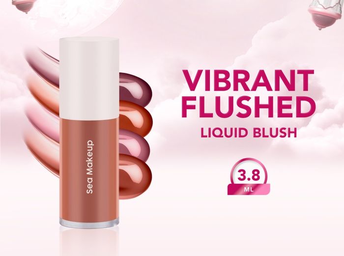 Rekomendasi liquid blush dari Sea Makeup.