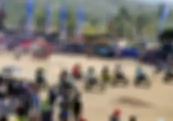 Ratusan Pembalap Jawa, Bali & Lombok Serbu Kejuaraan Grasstrack & Motocross Lumajang
