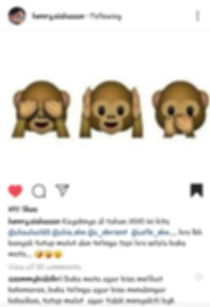 Unggahan Instagram Henry Siahaan, mantan suami Yuni Shara