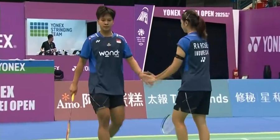 Rekap Hasil Semifinal Taipei Open 2025 - Trias/Rachel Tersusul dari 19-17, Indonesia Tetap Pesan Pesta Juara