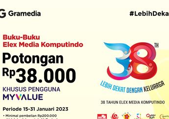 Lebih Dekat dengan Keluarga: 38 Tahun Elex Media Komputindo