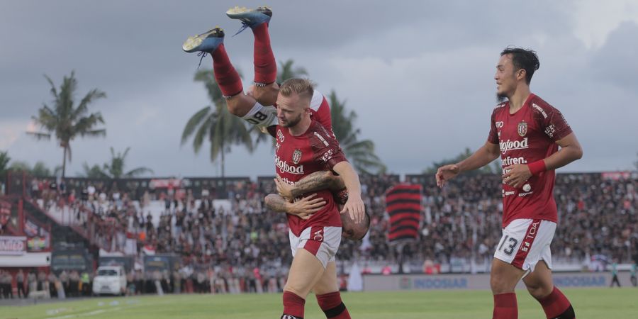 Hat-trick Juara Liga 1, Bek Bali United yang Belum Debut Musim Ini Panjatkan Syukur