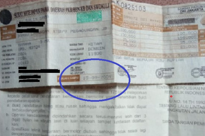 Awas motor jadi bodong data kendaraan dihapus jika tidak membayar pajak selama dua tahun, efektif berlaku tahun 2023.