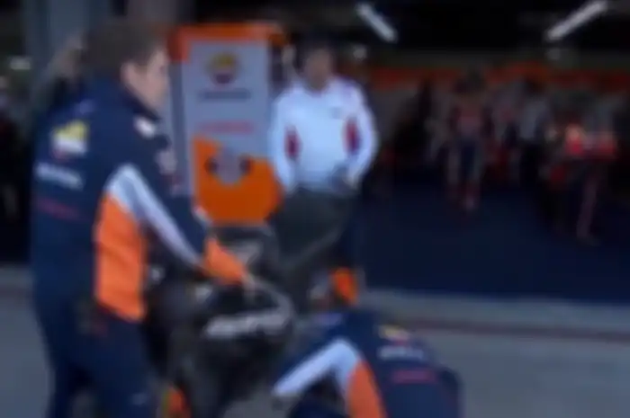 Motor Marc Marquez menggunakan fairing model baru dan dijajal saat sesi pra musim MotoGP 2020 di Valencia.
