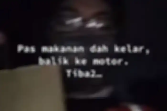 Driver ojol punya cerita horor diganggu bayangan putih saat memesan makanan di restoran yang agak gelap lokasinya.