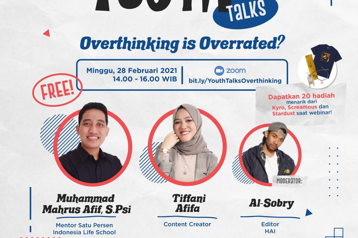 Youth Talks: Overthinking is Overrated?