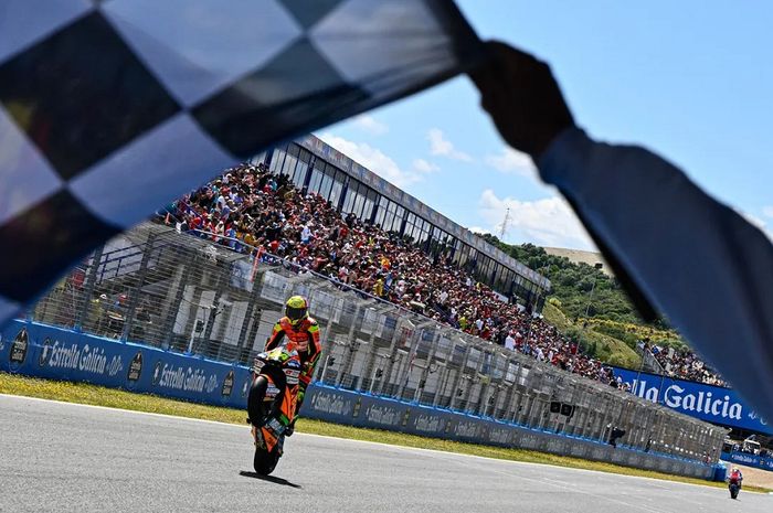   Pembalap dari kelasnya Mario Aji, Fermin Aldeguer ikrarkan ancaman besar untuk pembalap MotoGP idolanya, Marc Marquez.