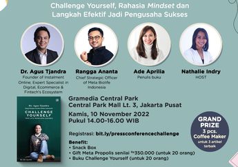 Challenge Yourself, Rahasia Sukses untuk Menjadi Pengusaha dari Dr. Agus Tjandra