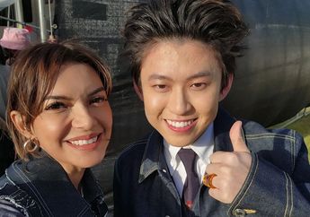 'Kayak Emak Mau Antar Anaknya Sekolah', Aksi Najwa Shihab Samperin Rich Brian di Coachella Amerika Serikat Bikin Geger, Yuk Intip Penampakannya