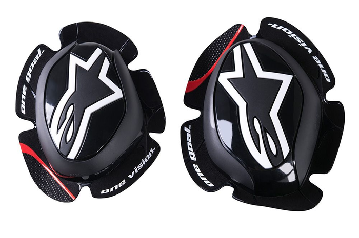 GP Pro Knee Sliders digunakan untuk kondisi kering