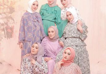 7 Model Floral Dress Barli Asmara untuk Tampilan Feminin Selama Ramadan