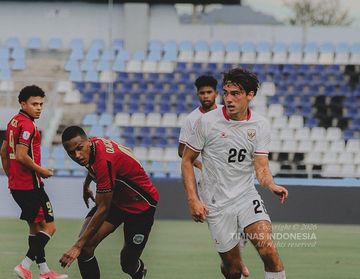 Tim Geypens melakukan debut saat timnas Indonesia Vs Timor Leste di Chonburi Stadium, Thailand, pada Jumat (31/7/2026).
