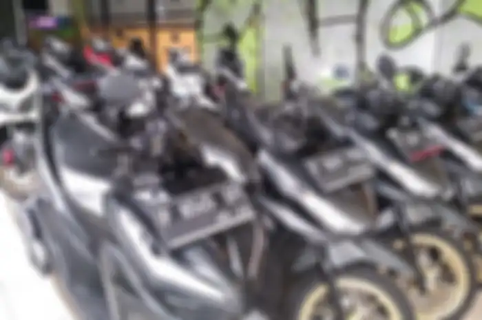 Ilustrasi Honda Vario seken di dealer