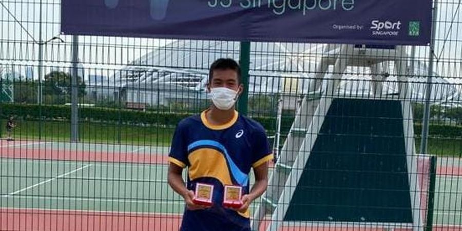 Tampil Gemilang, Petenis Muda Indonesia Sabet 2 Gelar di Singapura