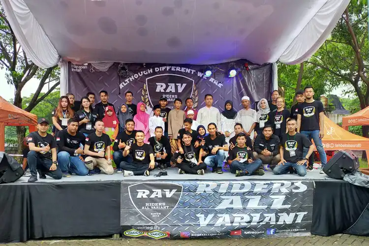 Tetap Solid Diusia ke-2 Tahun, Simak Sejarah Terbentuk Komunitas Riders All Variant (RAV)