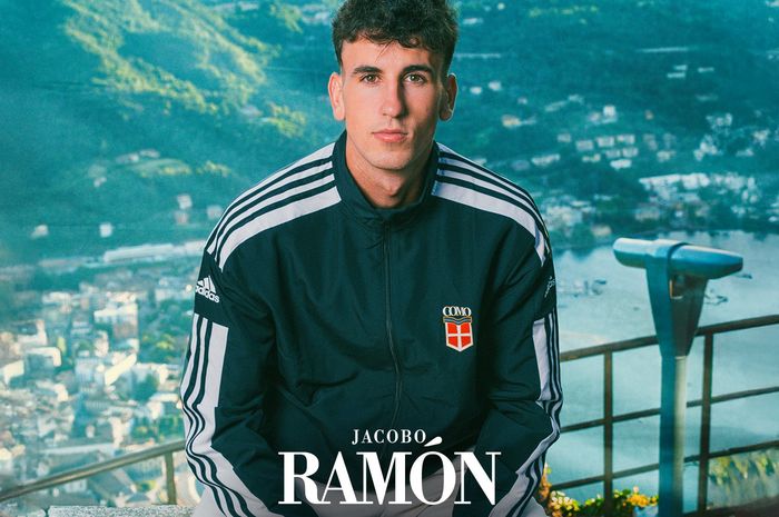 Como meresmikan Jacobo Ramon sebagai pemain rekrutan baru dari Real Madrid, Kamis (31/7/2025).