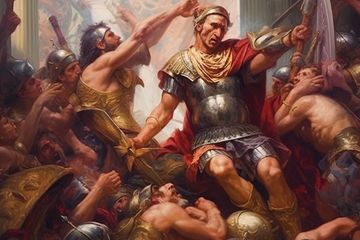 Pertempuran Adrianople menandai  berakhirnya Kekaisaran Romawi kuno.