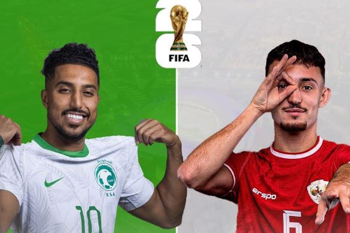 Timnas Indonesia akan menantang Timnas Arab Saudi pada laga pembuka Grup C putaran ketiga Kualifikasi Piala Dunia 2026 zona Asia.