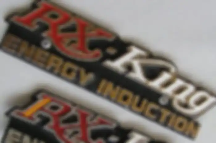 Emblem Yamaha RX King.