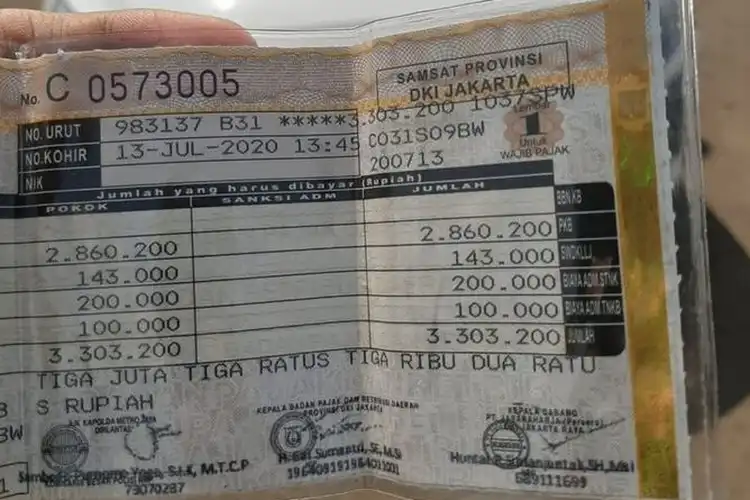 Selama Pemutihan Pajak Motor Digratiskan, Cek Biaya dan Syarat Balik Nama Motor 2022