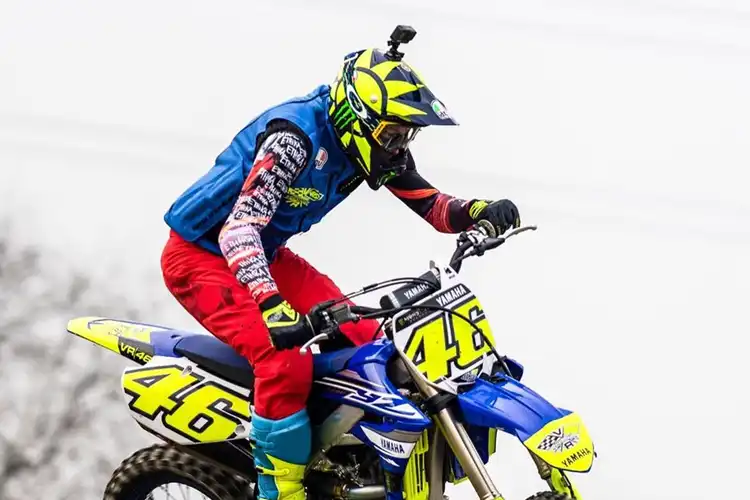 Valentino Rossi Sedikit Bicara, Genjot Latihan Hadapi Tes Pramusim MotoGP 2020