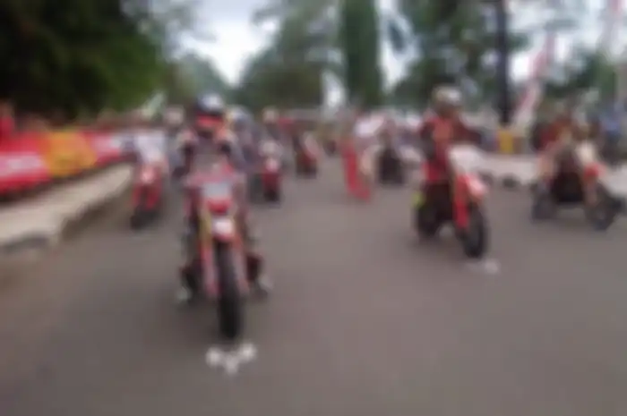 Kelas Supermoto jadi kelas baru di event Honda Dream Cup (HDC) 2019, Banjarbaru, Kalsel