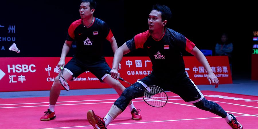 Hasil BWF World Tour Finals 2019 - Menang Lagi, Ahsan/Hendra Lolos dari Fase Grup