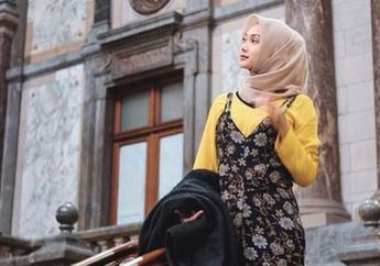 Inspirasi Tampilan Fresh ala Indah Nada Puspita dengan Fashion Item Warna Kuning Harga Terjangkau!