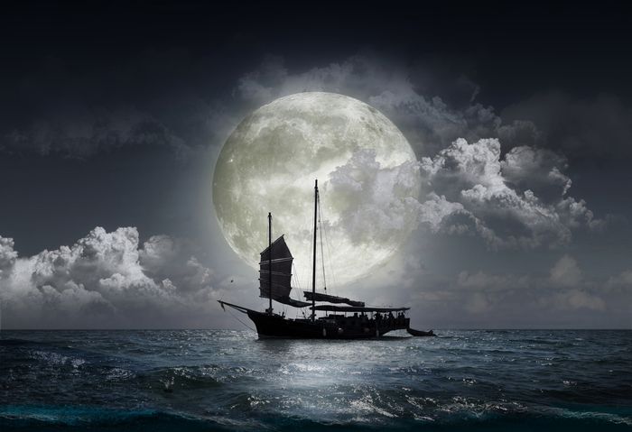 Ilustrasi bajak laut.