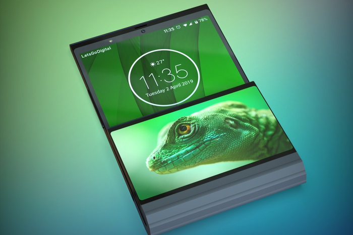 Bocoran hape layar lipat Lenovo 