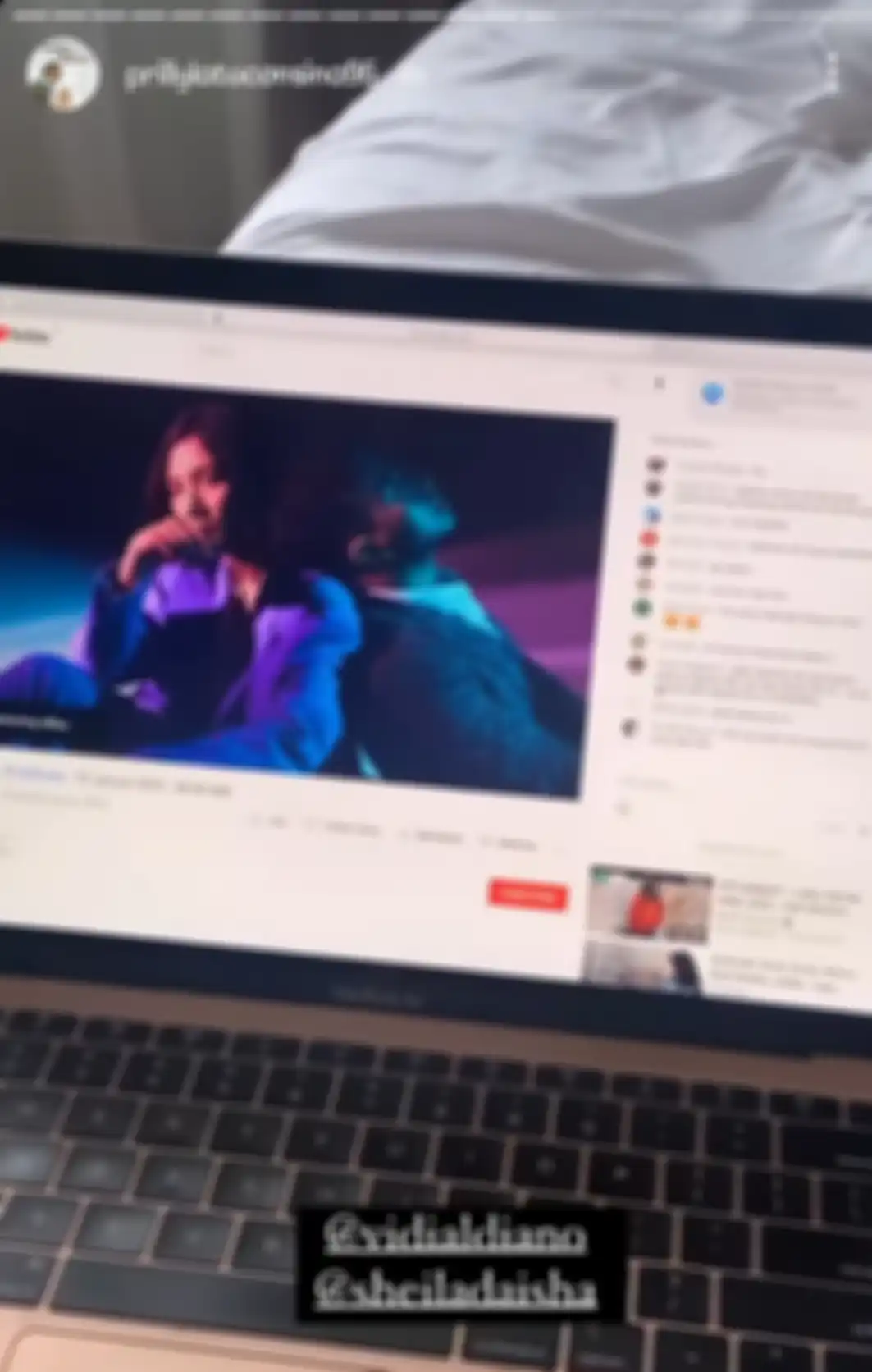 Prilly datang virtual ke nikahan Vidi Aldiano dan Sheila Dara
