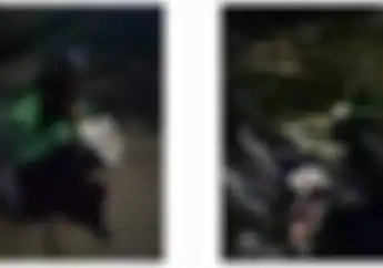 Terharu, Driver Ojek Online Sahur Di Pinggir Jalan, Sampai Hujan Doa 